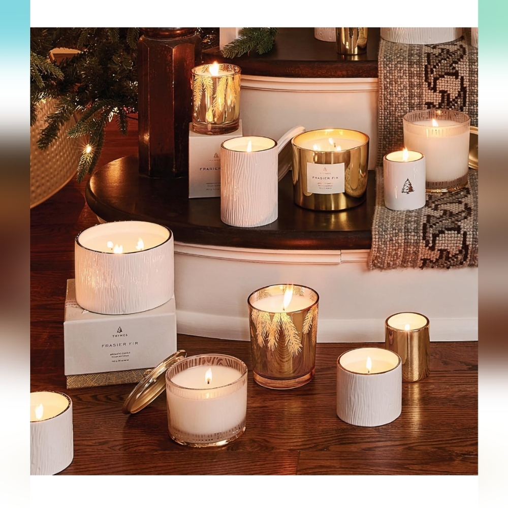 Thymes Frasier Fir Aromatic Votive - 2oz